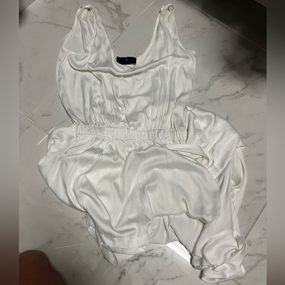 Stelios Koudounaris white jump dress Medium DESIGNER limited edition! - Picture 5 of 8